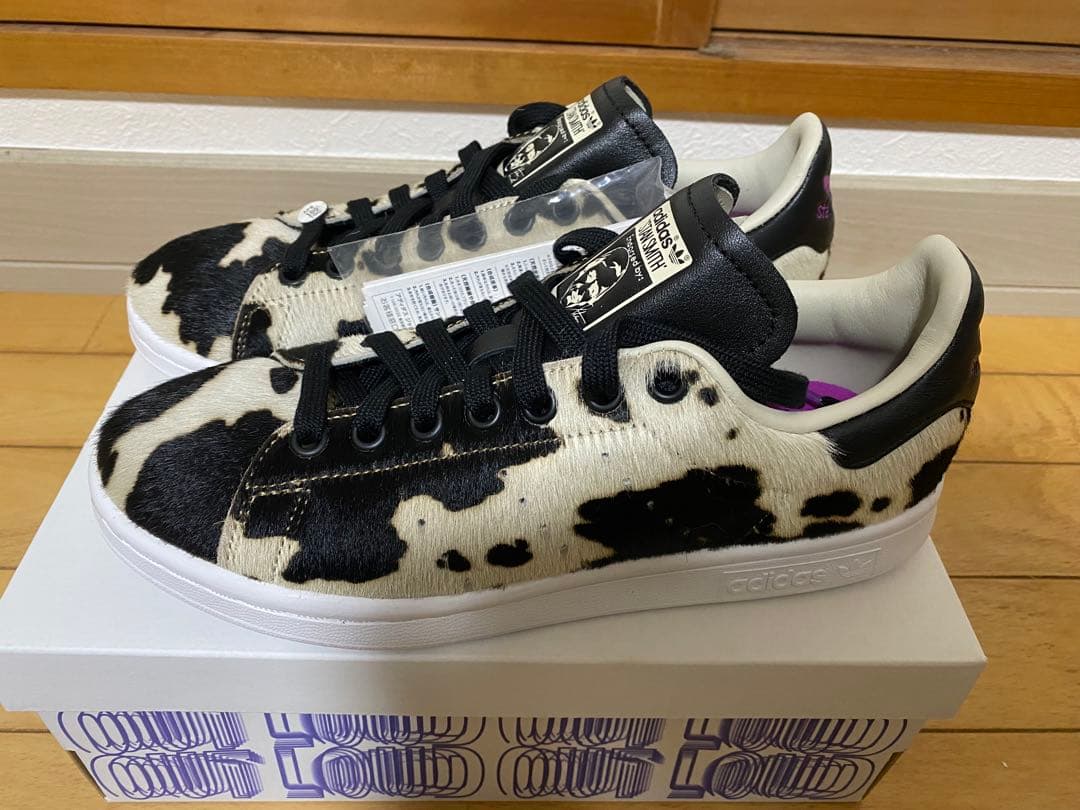 デッドストック！adidasスタンスミス FV3087ハラコ　新品タグ付箱付！