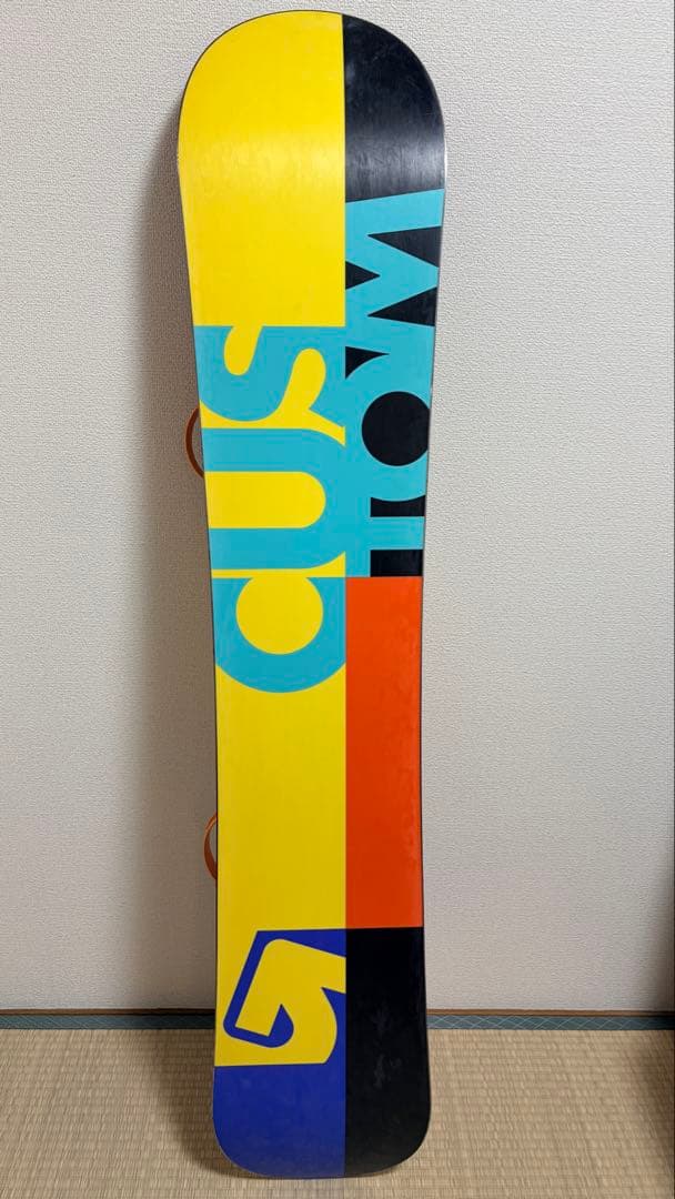 BURTON CUSTOMスノーボード3点セット 154cm＋ブーツ26.5cm