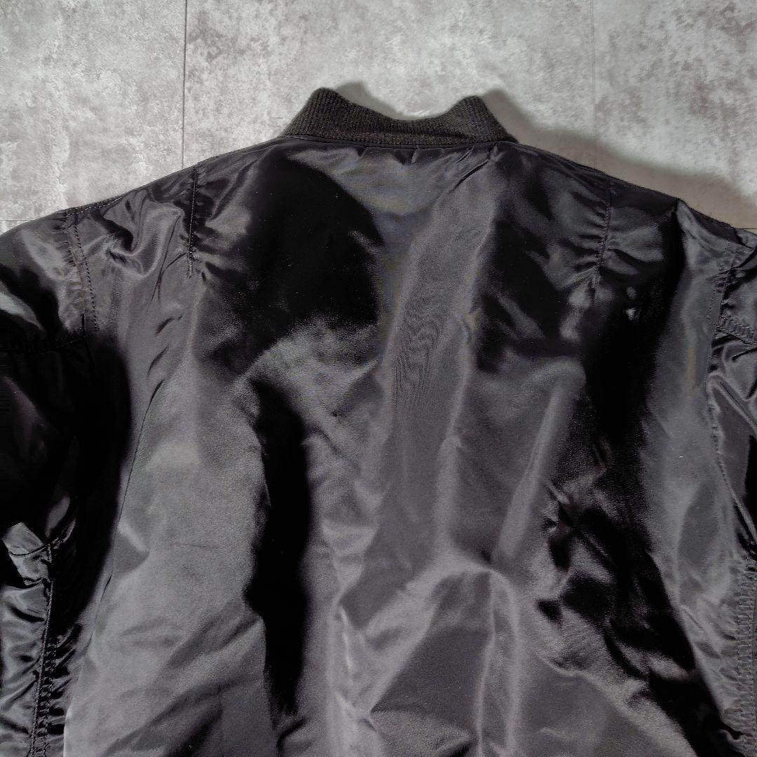 美品✨アヴィレックス　 MA-1 フライトジャケット　リバーシブル　黒　L