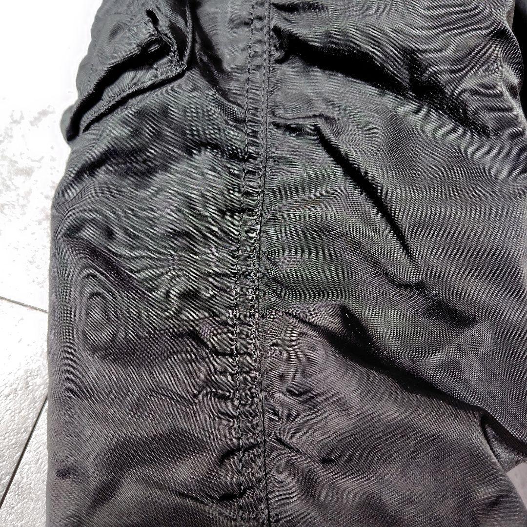 美品✨アヴィレックス　 MA-1 フライトジャケット　リバーシブル　黒　L