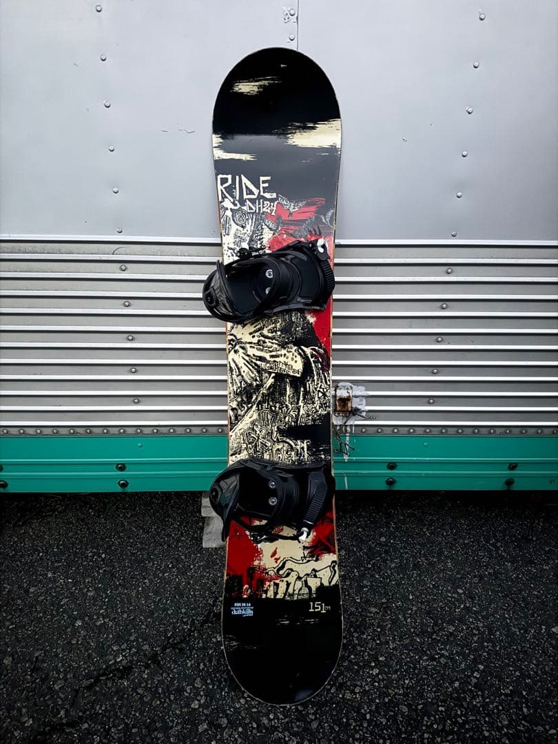 RIDE ライド DH2 スノーボード 151cm バインディング付き