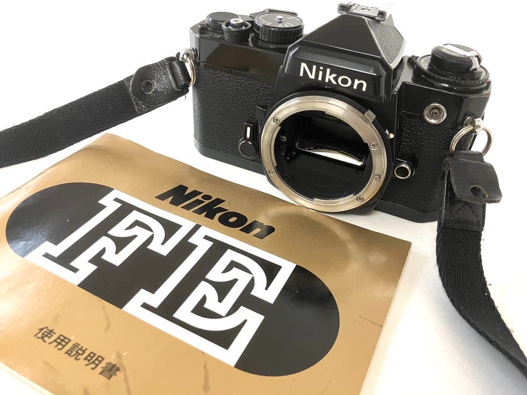 Nikon FE ブラック／20mm F3.5レンズ付 分売可