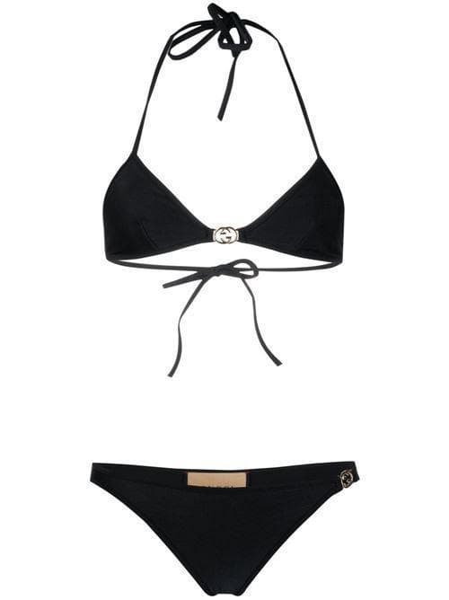 新品未使用　グッチ　ロゴ　GG ビキニ ブラック　S