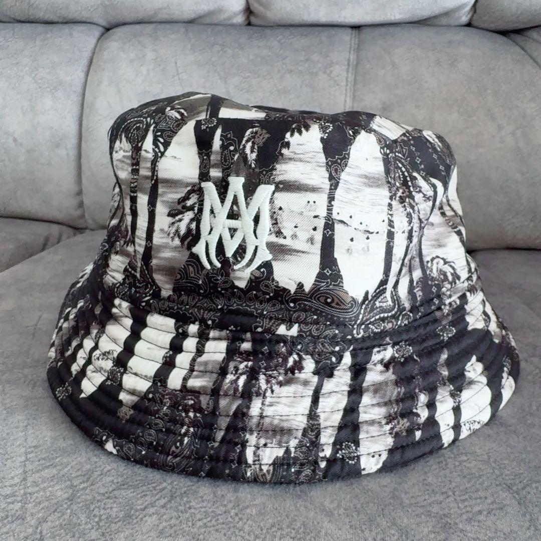 専用【新品】AMIRI アミリ リバーシブル バケットハット 黒 ユニセックス