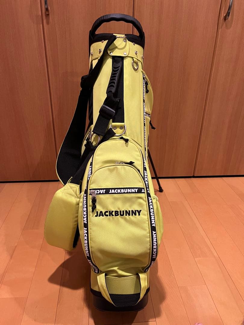 JACK BUNNY キャディバッグ イエロー