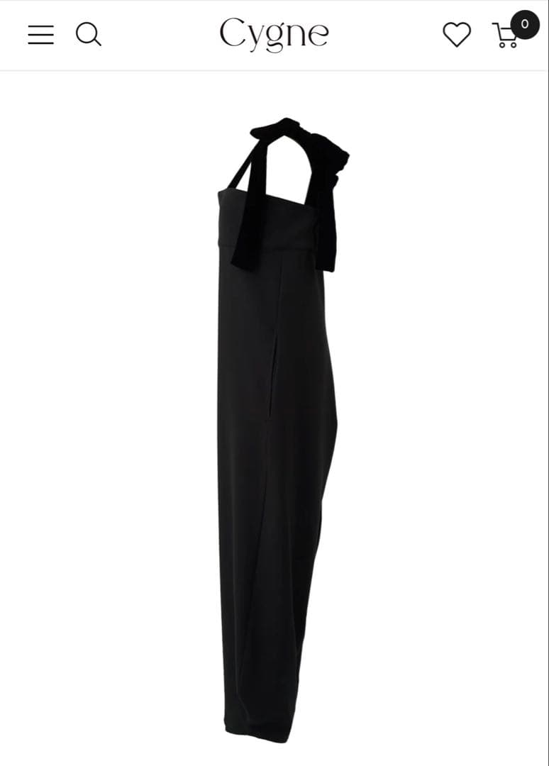 【新品未使用】 Cygne リボン オールインワン Stelle