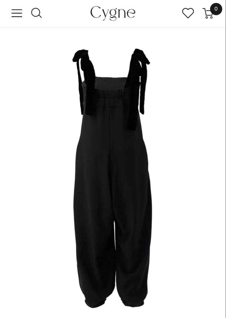 【新品未使用】 Cygne リボン オールインワン Stelle