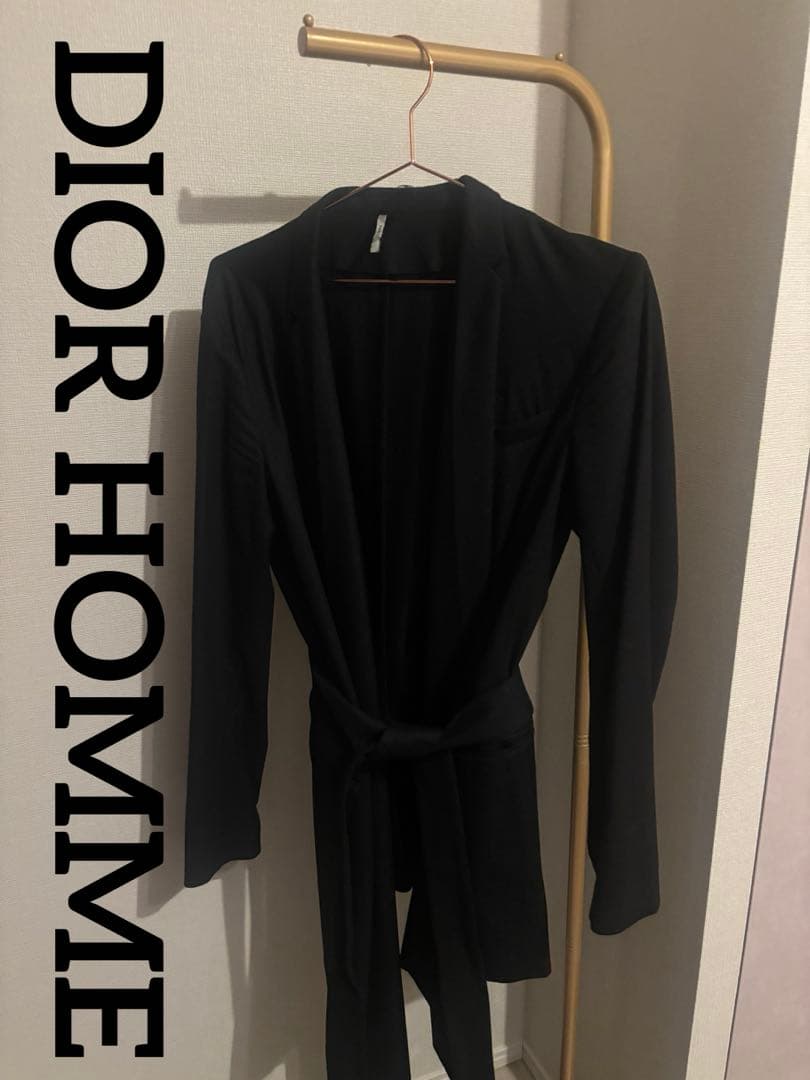 DIOR HOMME アシンメトリーコート