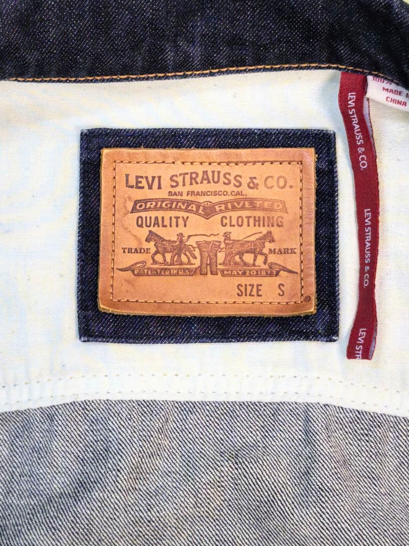 Levi's 70290-0004 濃紺 デニムジャケット 1st シンチバック
