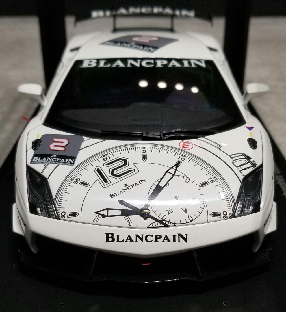 【美品】1/18 オートアート　ランボルギーニ　ガヤルド　BLANCPAIN