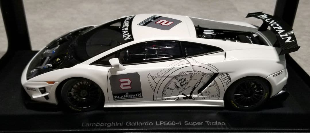 【美品】1/18 オートアート　ランボルギーニ　ガヤルド　BLANCPAIN