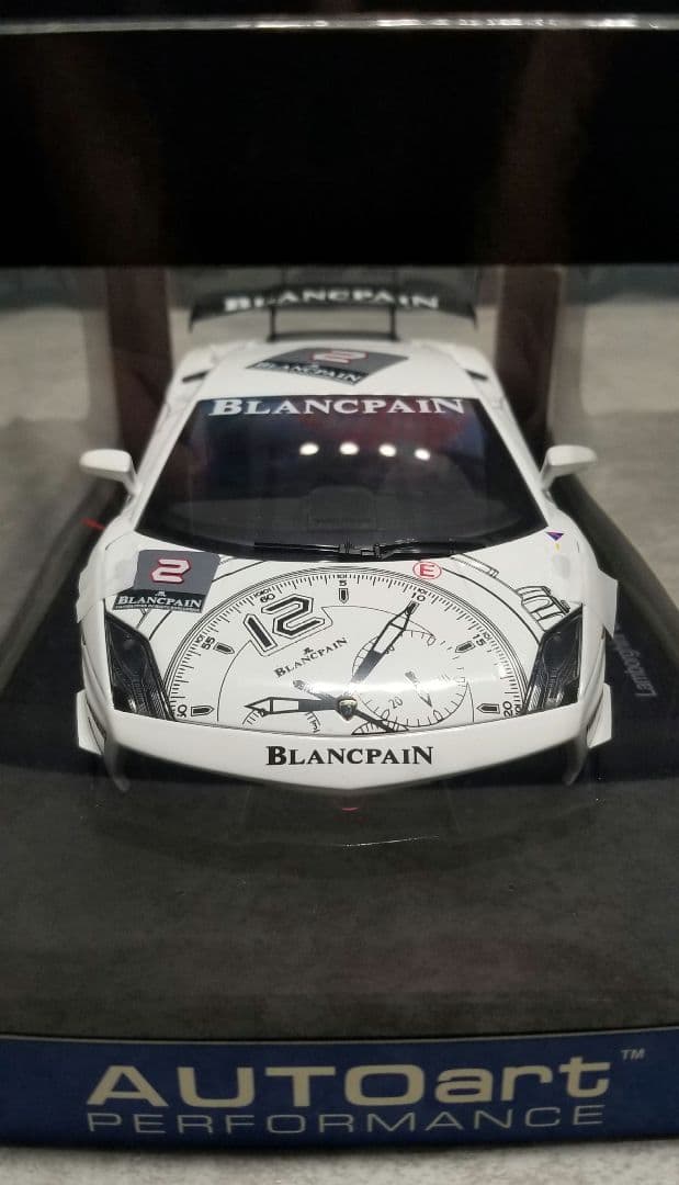【美品】1/18 オートアート　ランボルギーニ　ガヤルド　BLANCPAIN