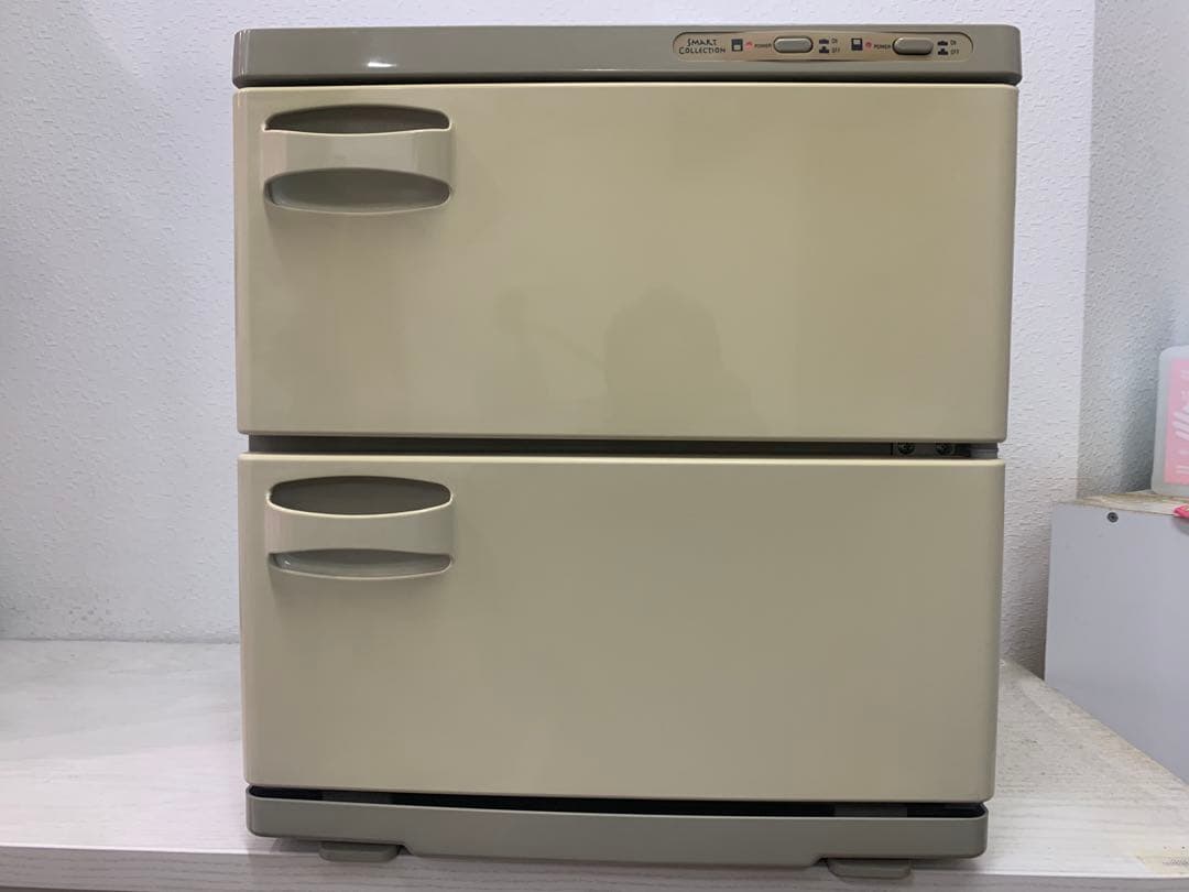 トルマリンホットパック（14個）・ホットキャビネット（2段式）・デジタルタイマー