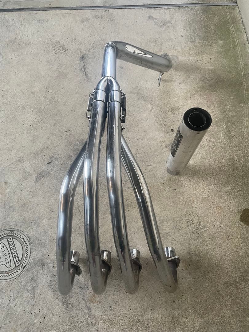 ゼファー用　プリティーレーシングマフラー