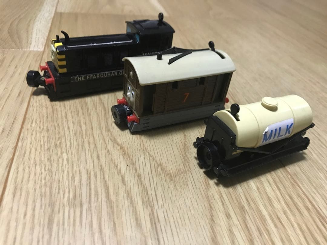 トーマス　エンジンコレクション　トビー　メイビス　ミルクタンク　廃盤　レア