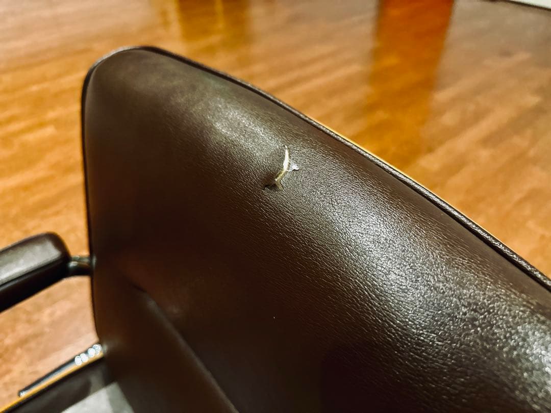 ミッドセンチュリー / ラウンジチェア / レザー×ウッド / ブラウン