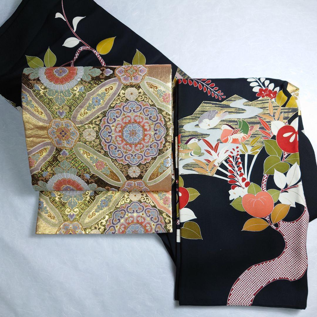 正絹 袋帯 六通柄 三越誂製 正倉院図案 高級 振袖 極上 逸品