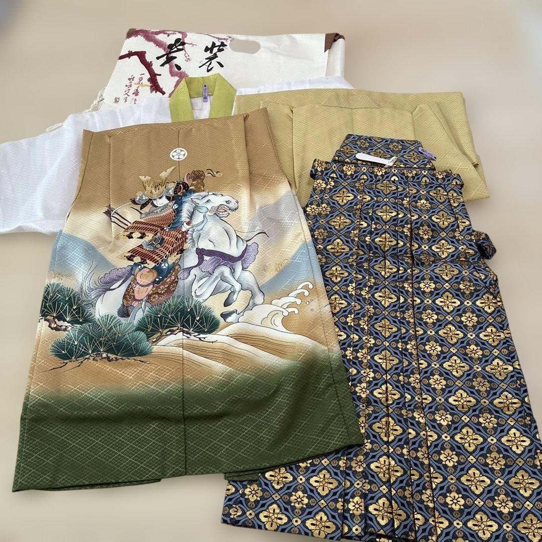 D&C 山菱 七五三　羽織袴　男の子　5歳