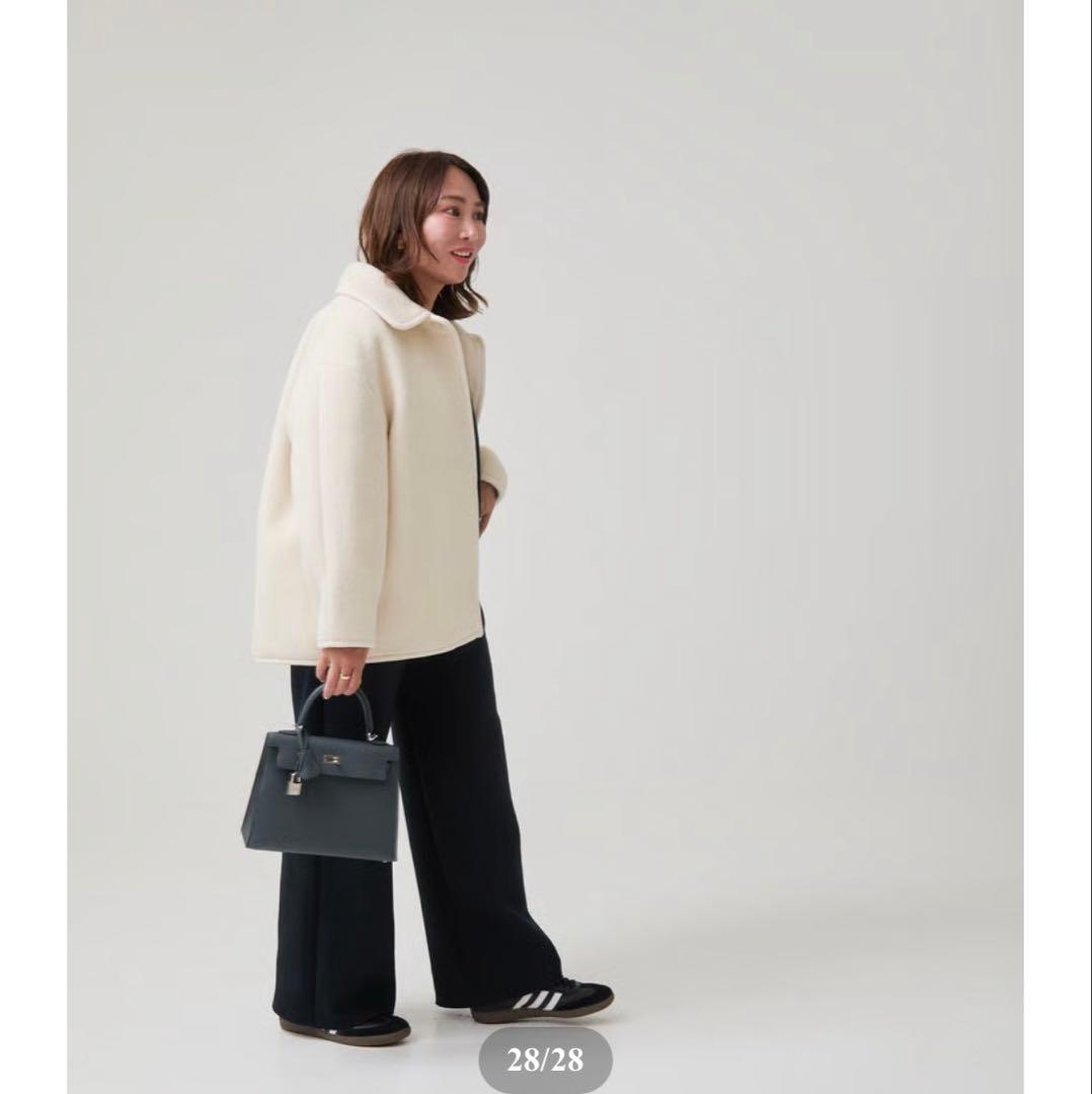 elu. エル　Ragdoll short coat / Ivory コート