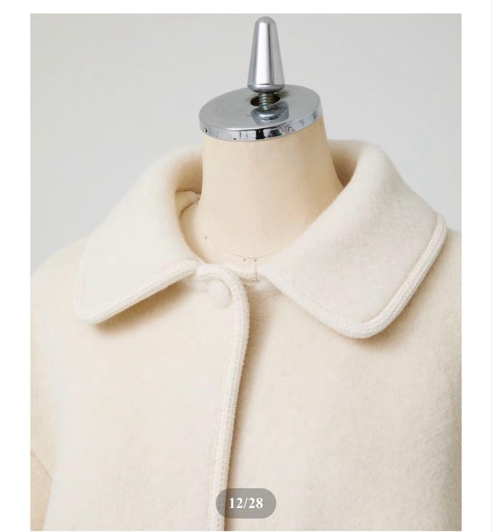 elu. エル　Ragdoll short coat / Ivory コート