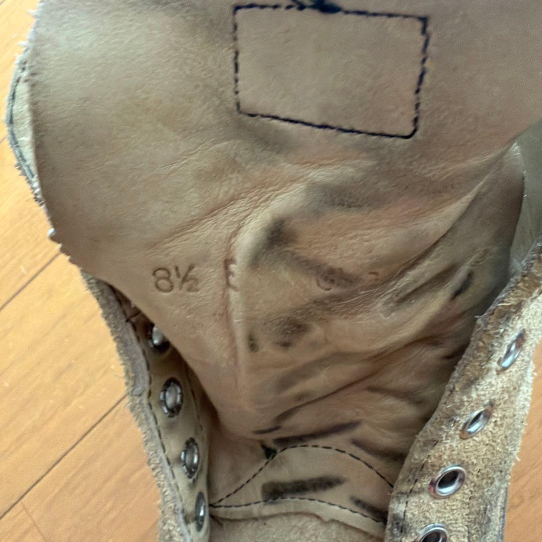 Red Wing ベージュ スエード　１５日8時までセール‼️