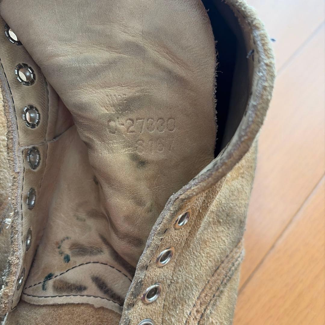 Red Wing ベージュ スエード　１５日8時までセール‼️