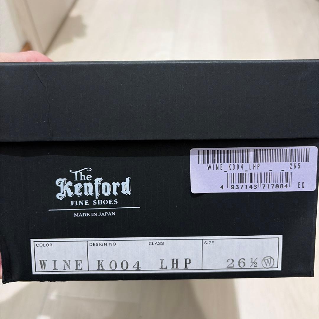 靴 Kenford Wine Paisley Loafer