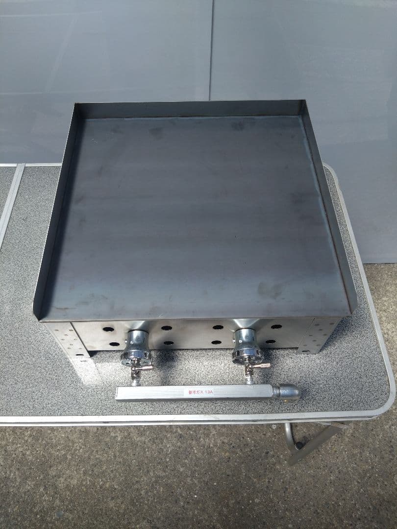 未使用品 鉄板焼き ガスグリラー LPG 幅45cm コンパクト 業務用 ケバブ