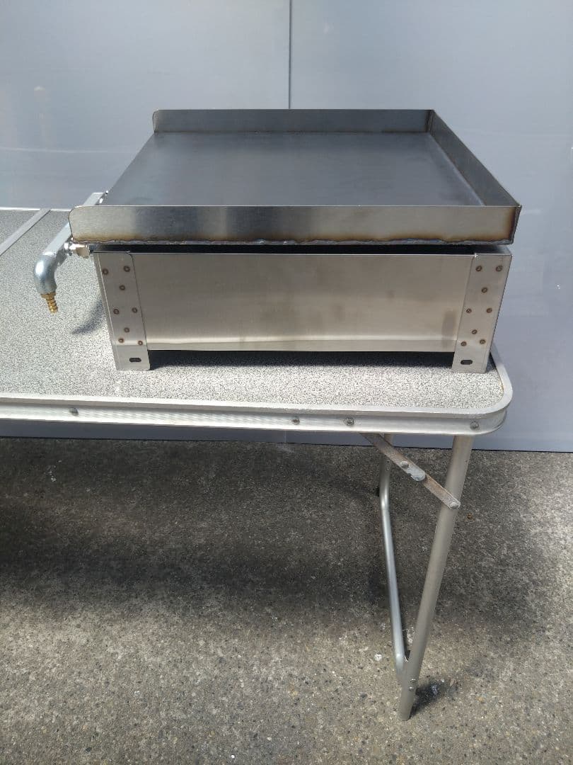 未使用品 鉄板焼き ガスグリラー LPG 幅45cm コンパクト 業務用 ケバブ