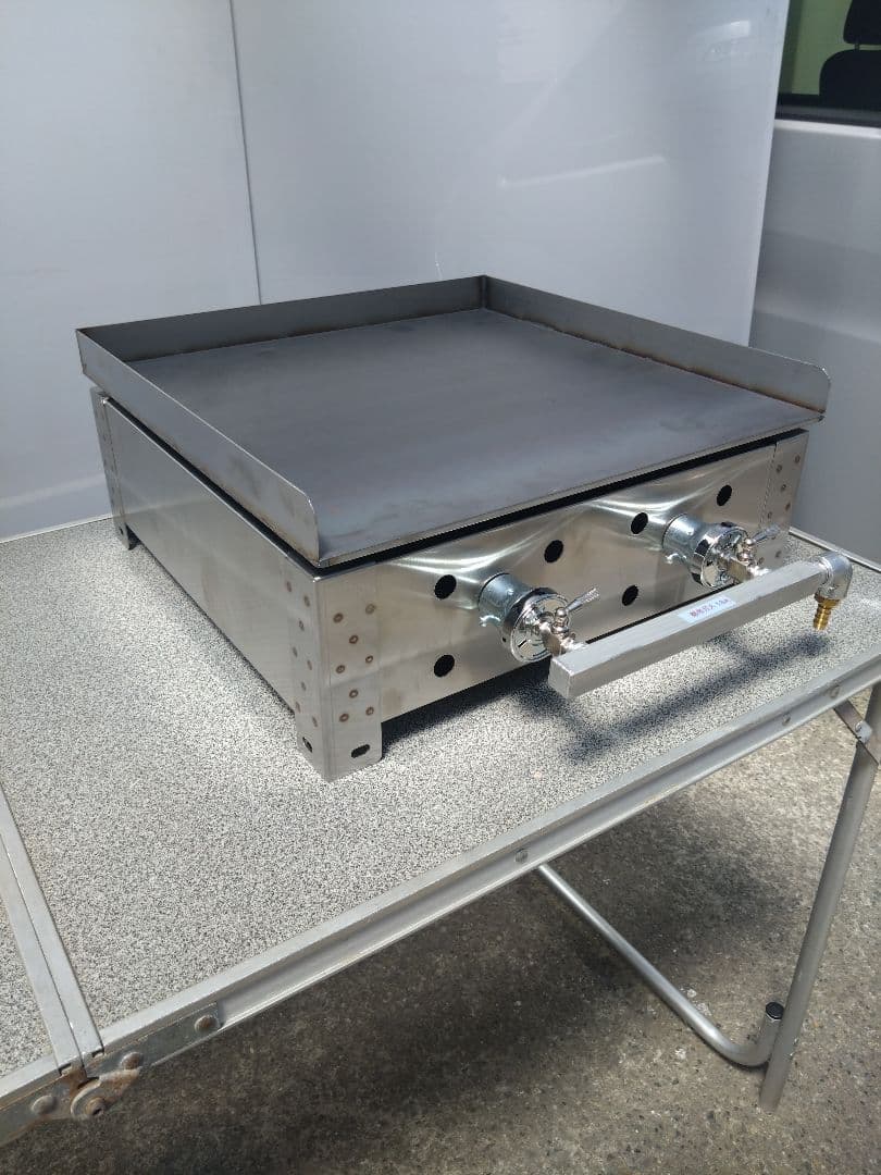 未使用品 鉄板焼き ガスグリラー LPG 幅45cm コンパクト 業務用 ケバブ