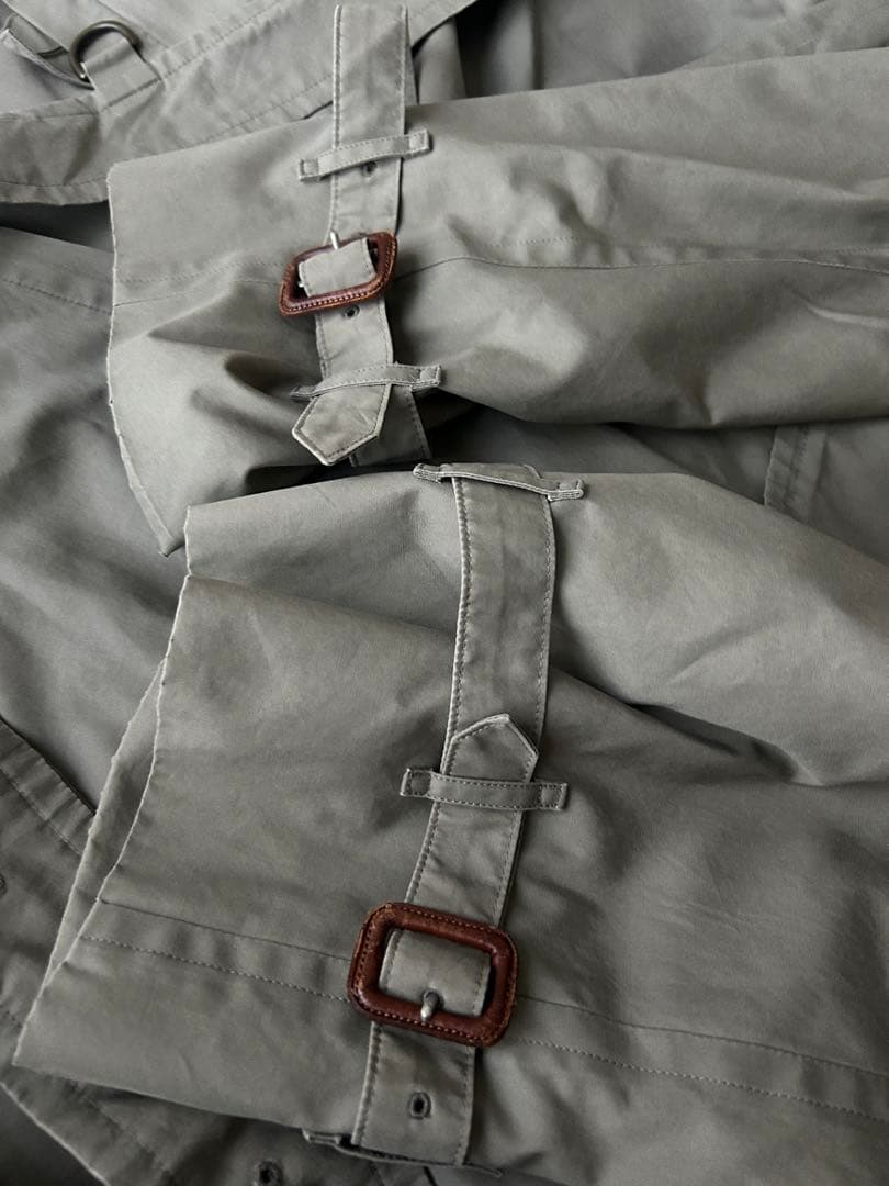 70s C100 激レア バーバリー 玉虫色 トレンチコートBurberrys