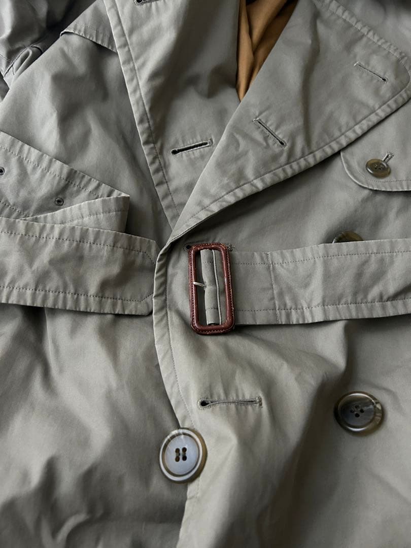 70s C100 激レア バーバリー 玉虫色 トレンチコートBurberrys