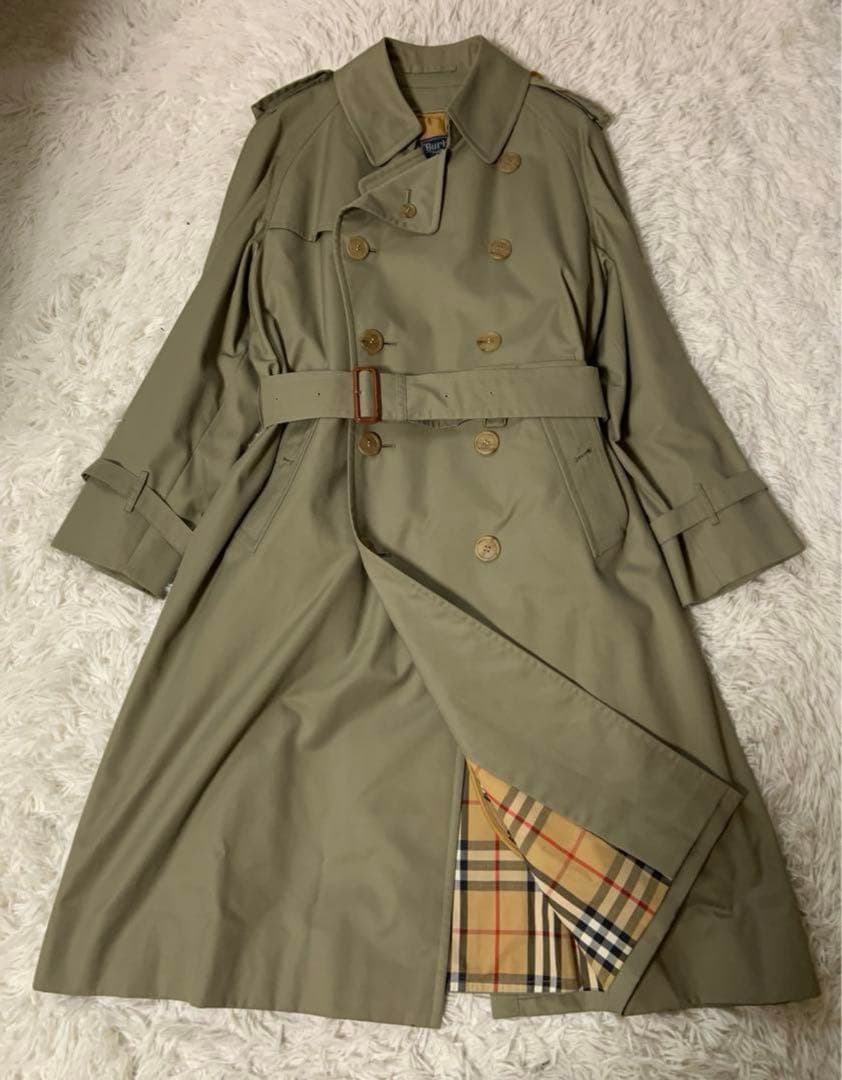 70s C100 激レア バーバリー 玉虫色 トレンチコートBurberrys