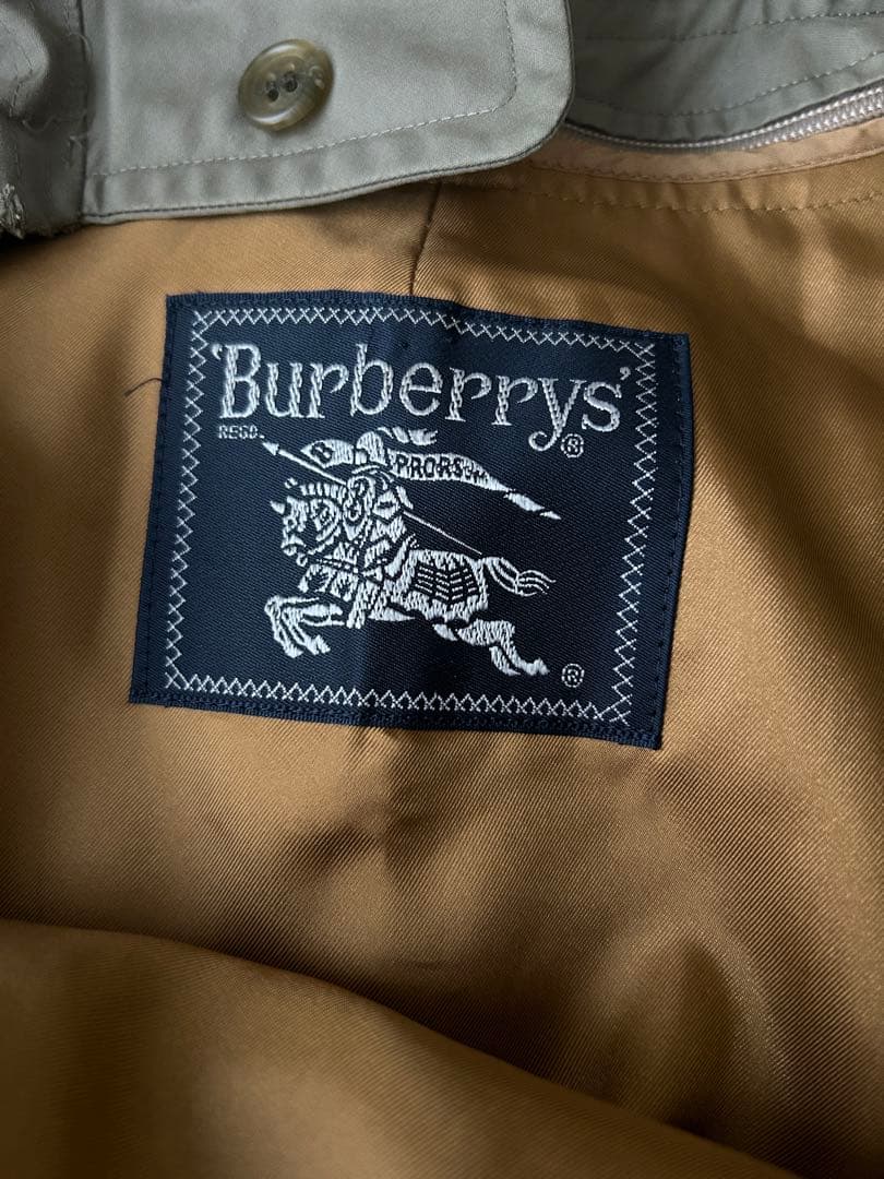 70s C100 激レア バーバリー 玉虫色 トレンチコートBurberrys