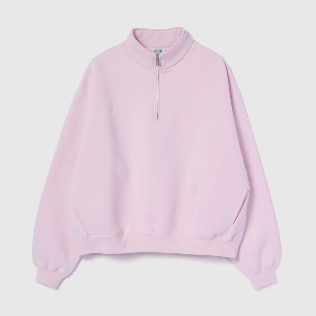 ゆてらVolume Sweat スタンドカラープルオーバー