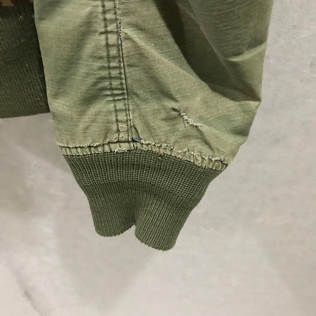 ＡＶＩＲＥＸ ３５周年モデル ＭＡ-1 フライトジャケット レア カーキ Ｌ