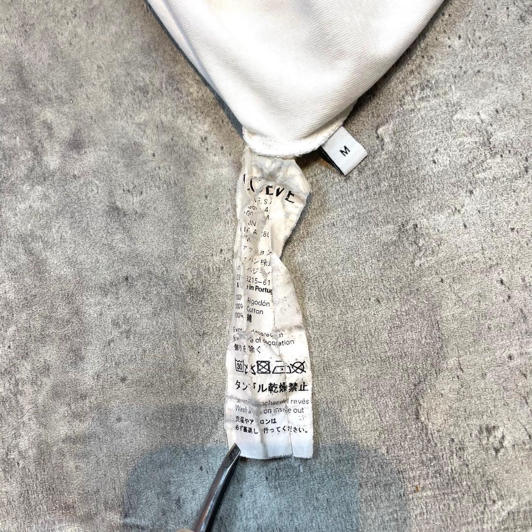 LOEWE アナグラム刺繍 ワンポイント Tシャツ メンズ