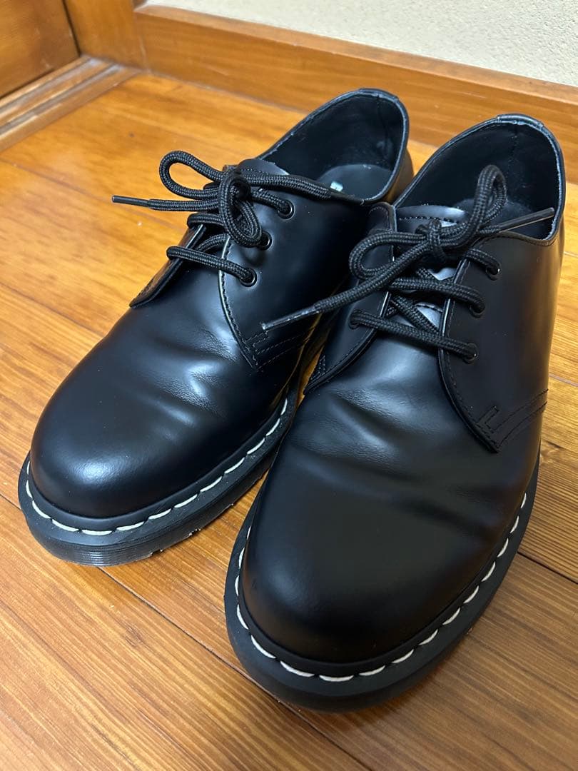 し*様 美中古　Dr. Martens 1461 WSホワイトステッチ UK8