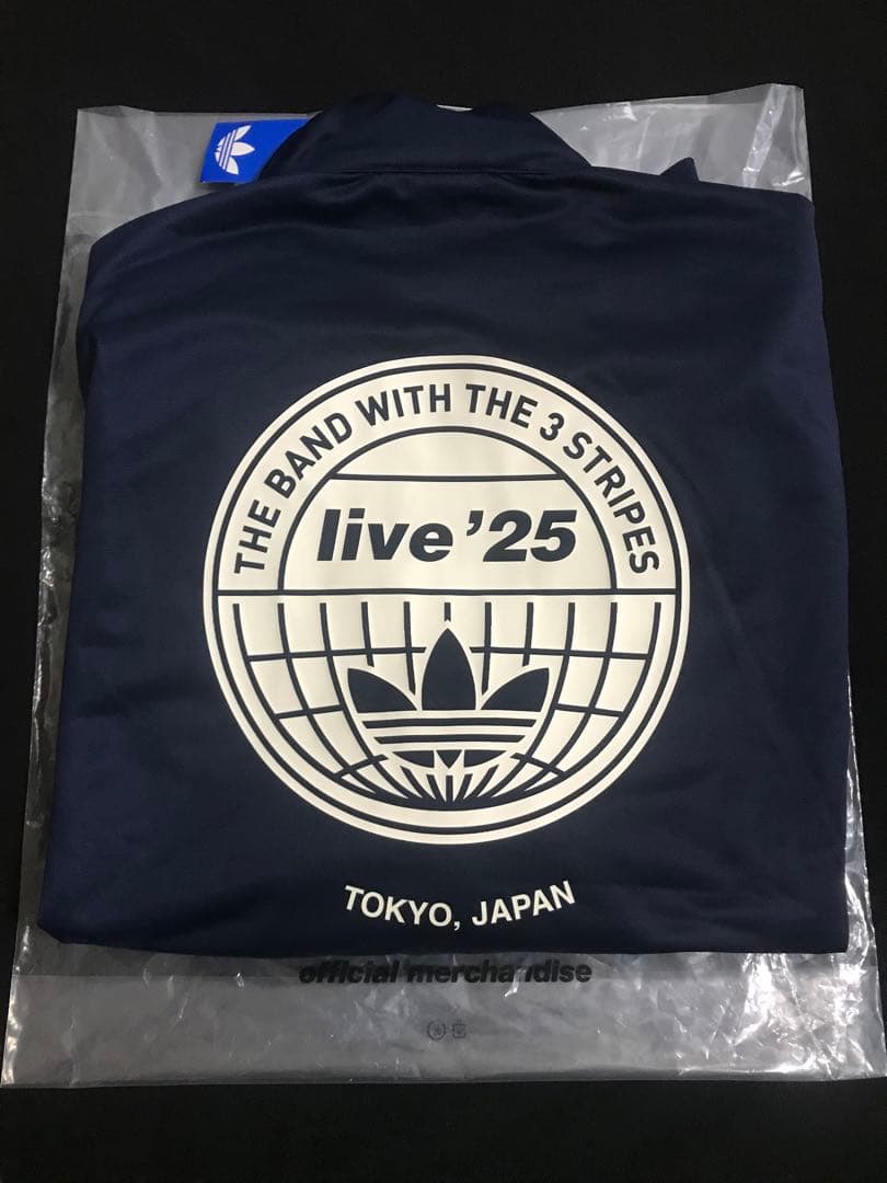 XLネイビー adidas oasis ファイヤーバードトラックトップ 日本限定