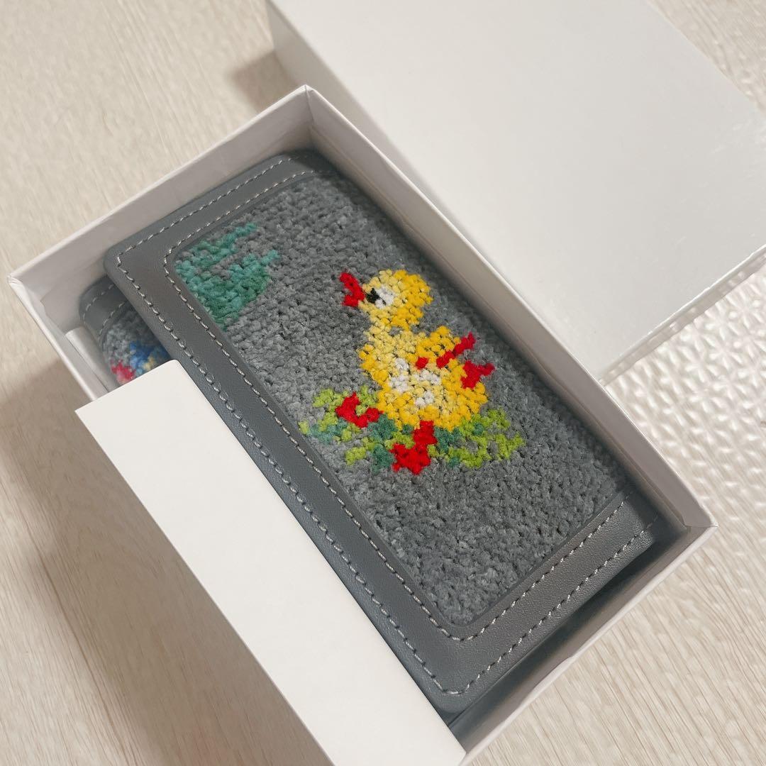 FEILER アヒル刺繍 キーケース　ハイジ