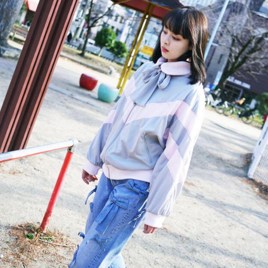 ケイスケカンダ　リボン結びのジャージ