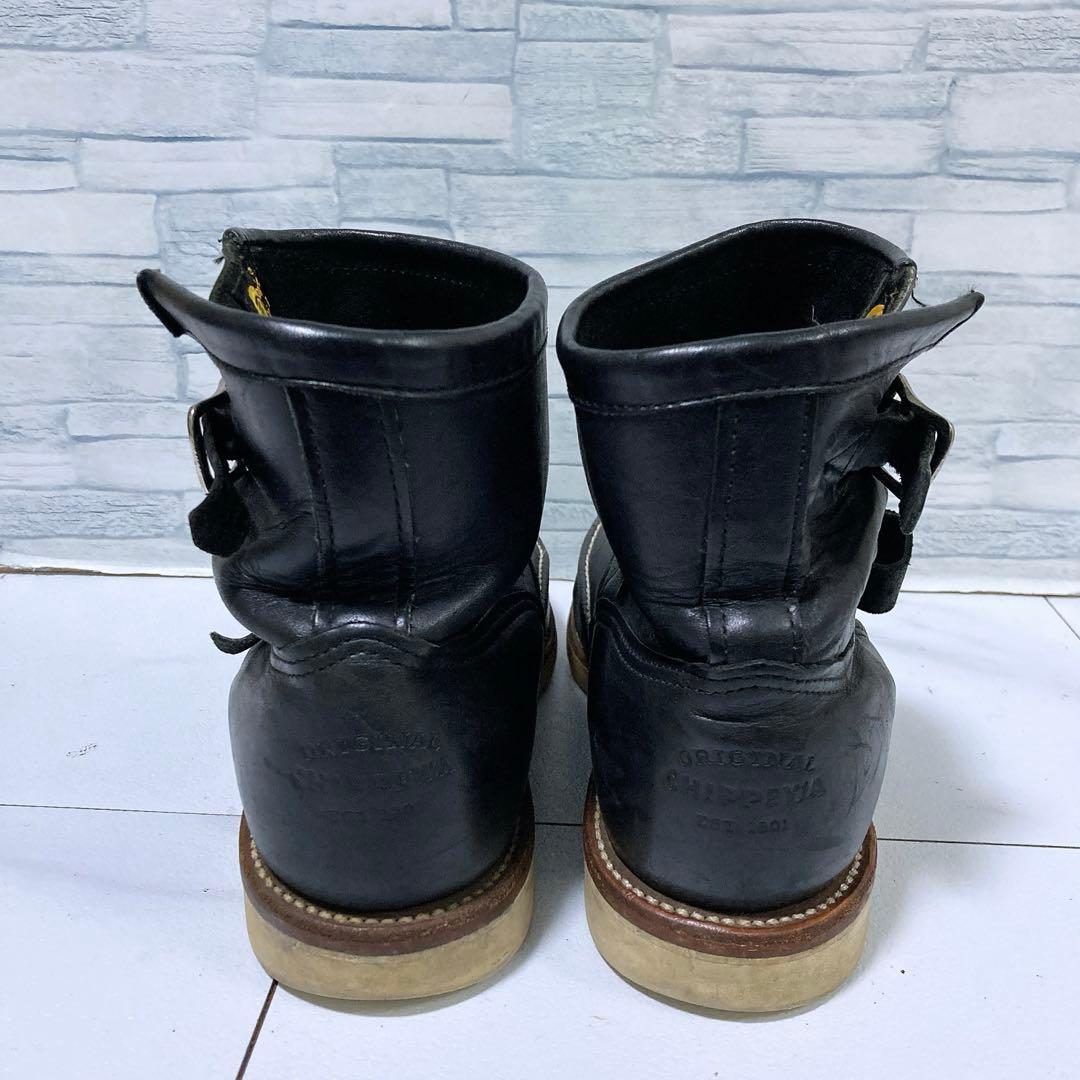 CHIPPEWA チペワ 7インチハイランダーエンジニアブーツ 黒 27.5