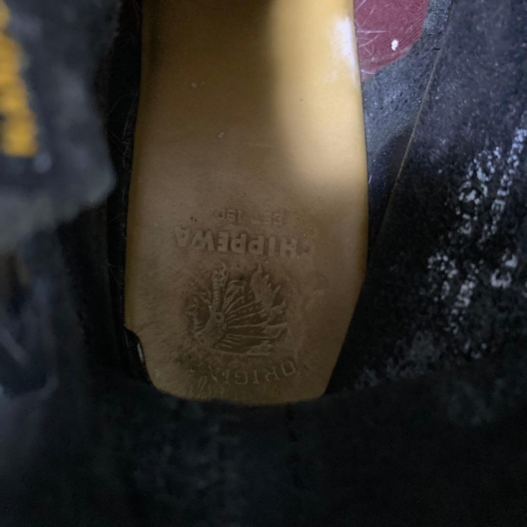 CHIPPEWA チペワ 7インチハイランダーエンジニアブーツ 黒 27.5