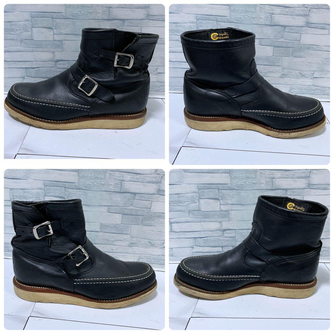 CHIPPEWA チペワ 7インチハイランダーエンジニアブーツ 黒 27.5