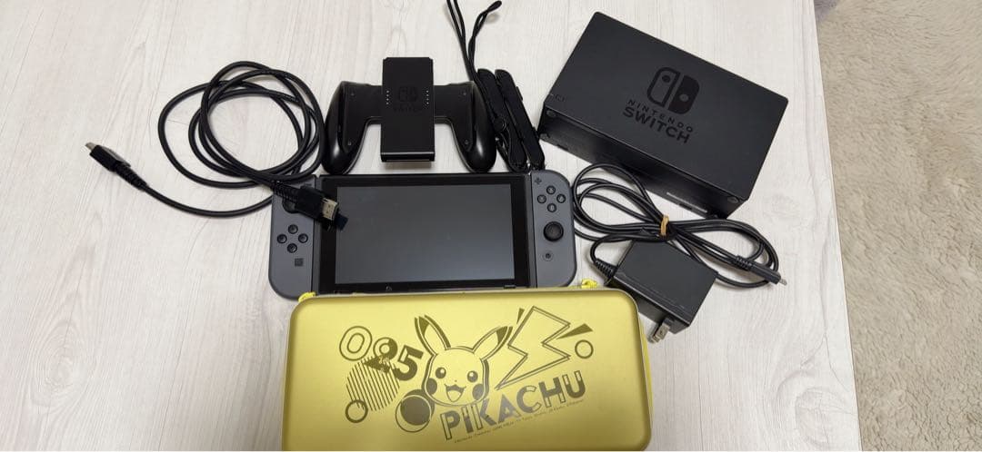 Nintendo Switch 本体、ドック、ケーブル、持ち運びケースセット