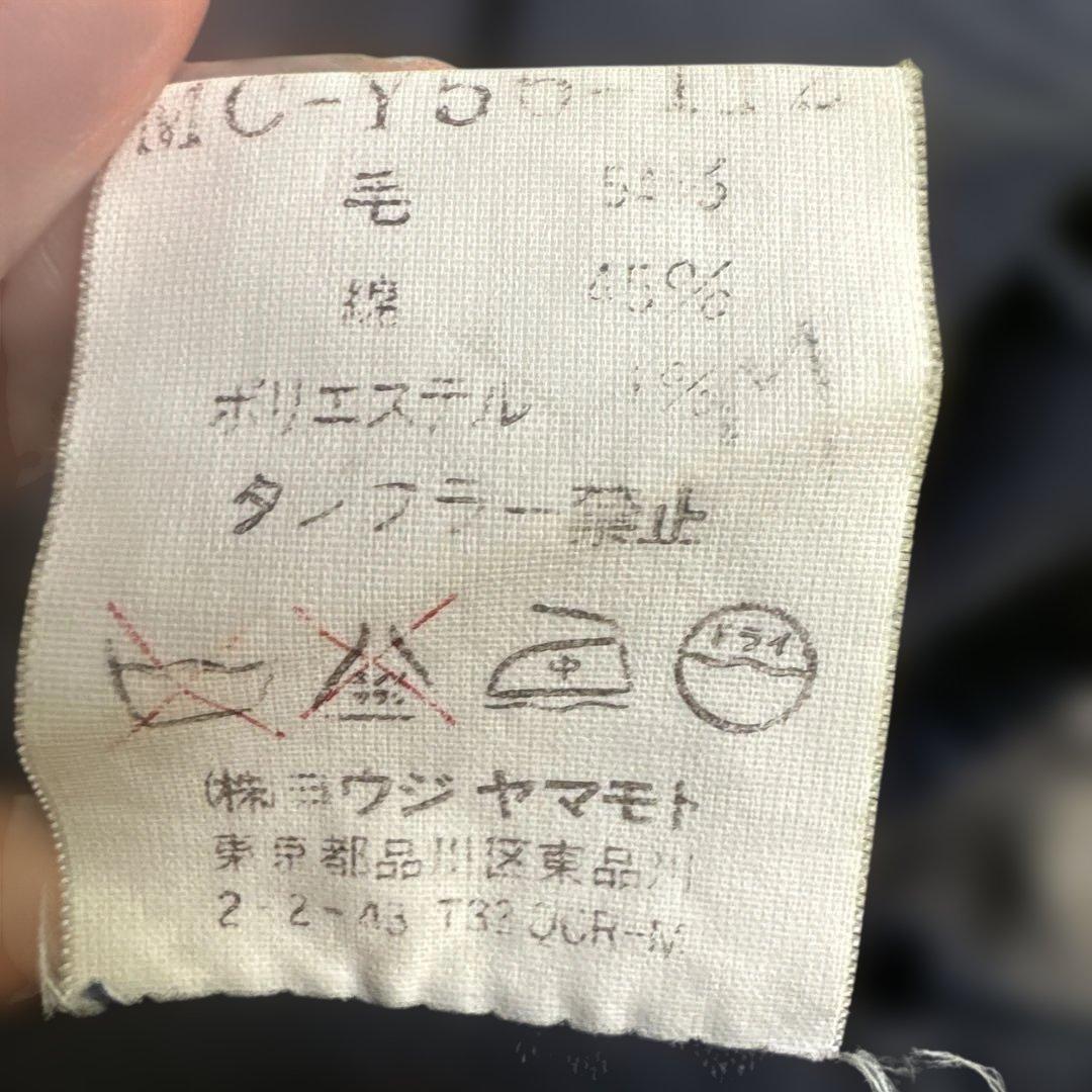 Ys for men リネンウールの夏用セットアップ