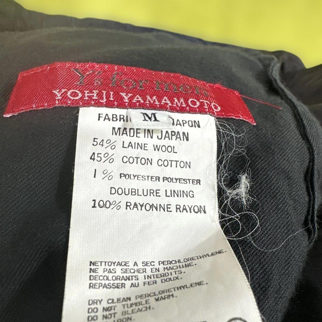 Ys for men リネンウールの夏用セットアップ