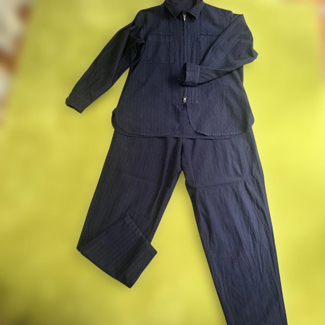 Ys for men リネンウールの夏用セットアップ