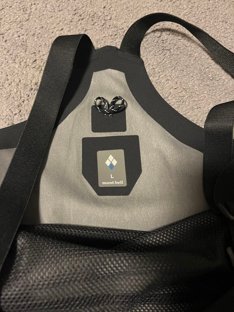 【Lサイズ】mont-bell パウダートラックビブ Men's