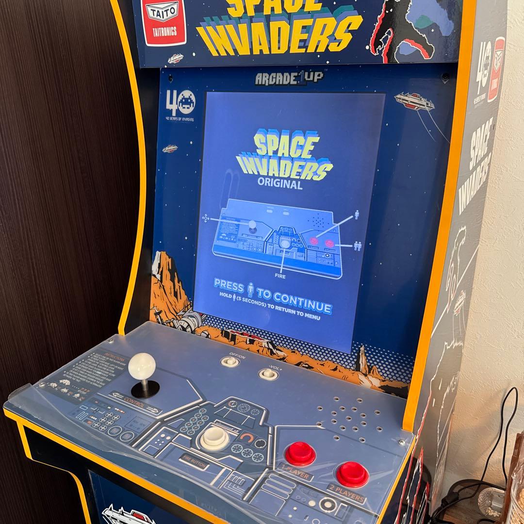 【美品】ARCADE1UP スペースインベーダー 40周年記念モデル　TAITO